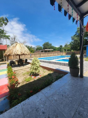 Cabaña con piscina privada